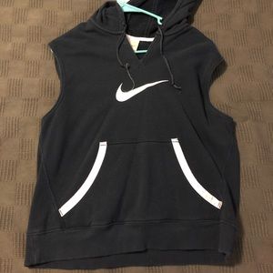 NIKE sleeveless hoodie